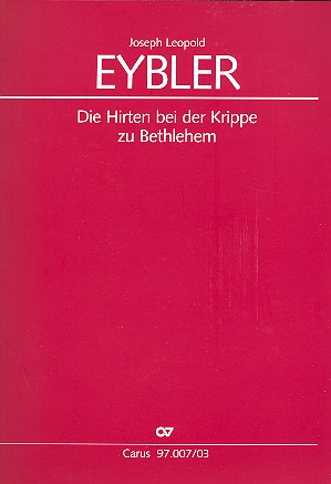 Die Hirten bei der Krippe zu Bethlehem