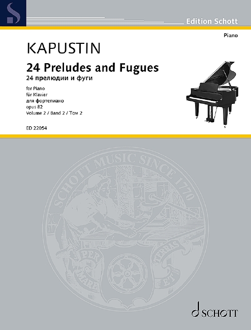 24 Präludien und Fugen op.82 Band 2 (Nr.13-24)