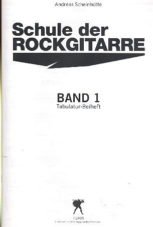 Schule der Rockgitarre Band 1