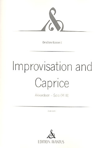 Improvisation und Caprice