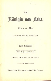 Die Königin von Saba