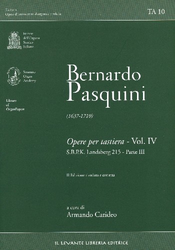 Opere per tastiera vol.4