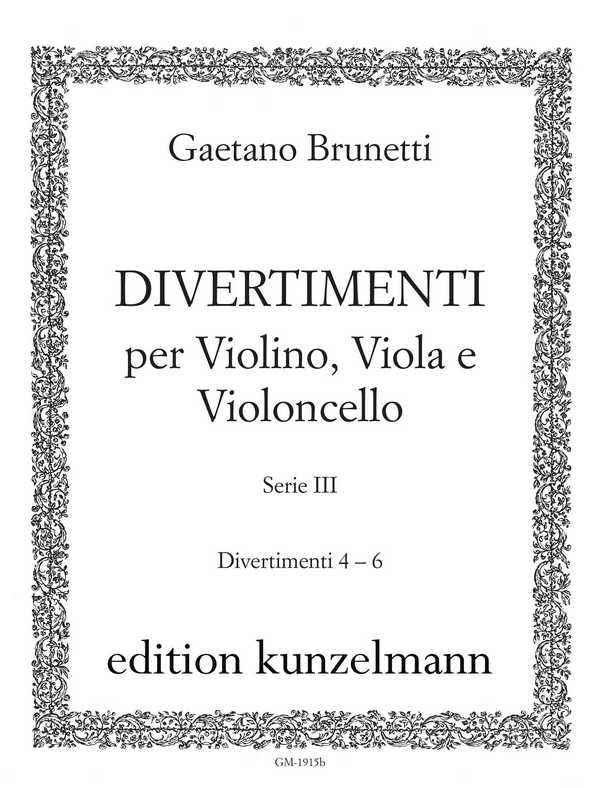 Divertimenti Serie 3 Band 2 (Nr.4-6)
