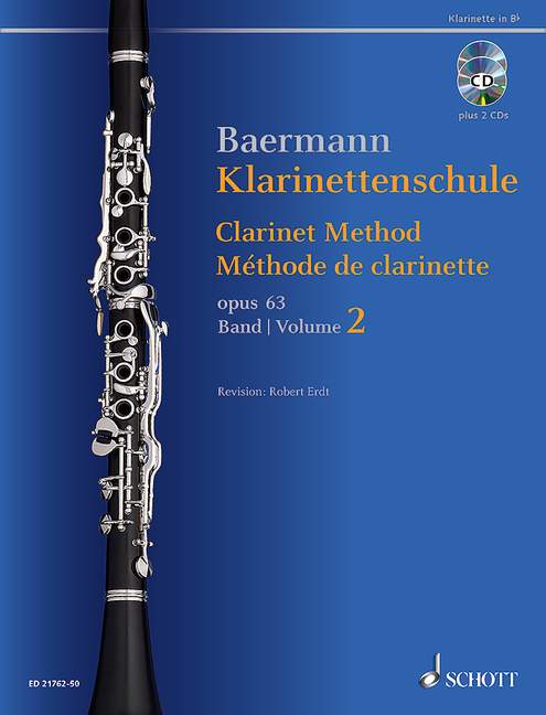 Klarinettenschule op.63 Band 2 (+2 CD's)