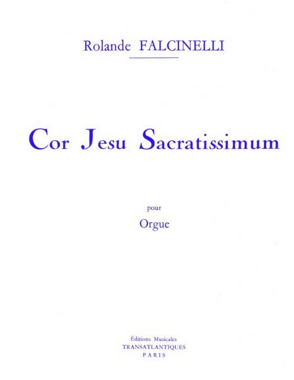 Cor Jesu sacratissimum