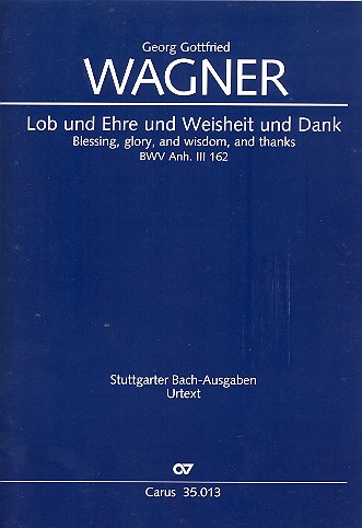 Lob und Ehre und Weisheit und Dank