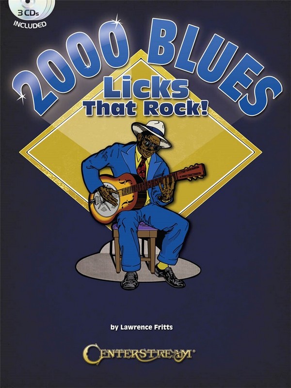 2000 Blues Licks that rock (+3 CD's):