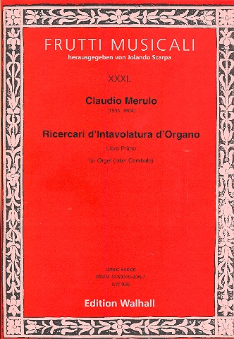 Ricercari d'Intavolatura d'Organo libro primo