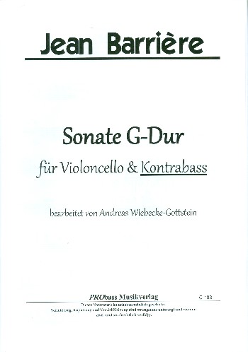 Sonate G-Dur