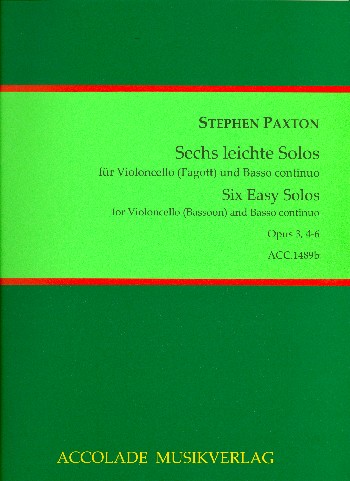 6 leichte Solos op.3 Band 2 (Nr.4-6)