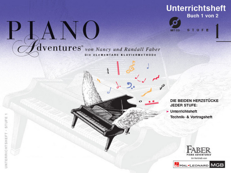 Piano Adventures Stufe 1 - Unterrichtsheft 1 von 2 (+CD)