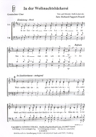 In der Weihnachtsbäckerei