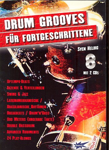 Drum Grooves für Fortgeschrittene (+2 CD's):