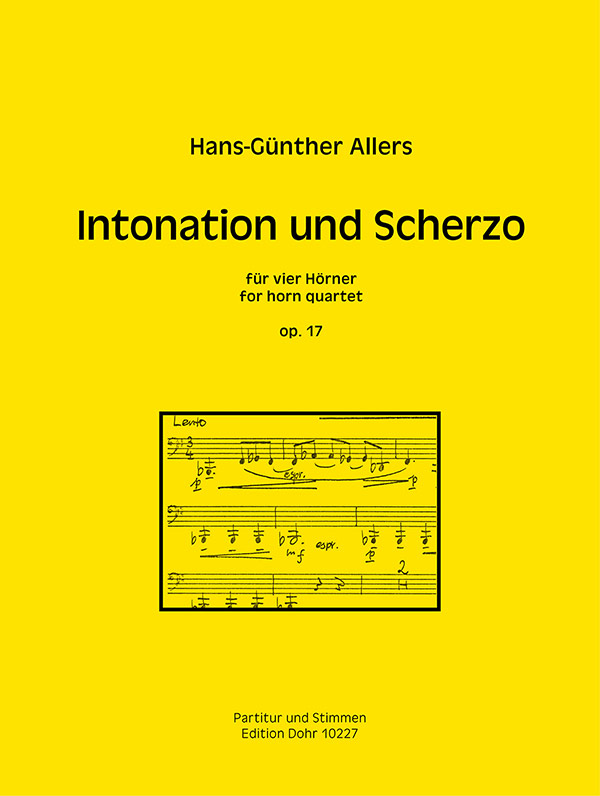 Intonation und Scherzo op.17
