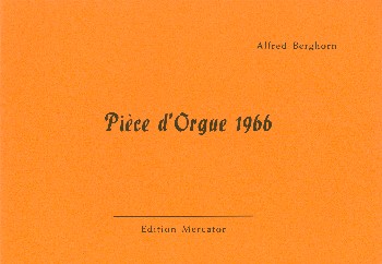 Pièce d'orgue 1966