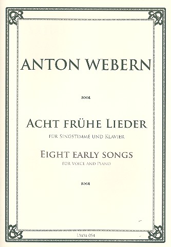 8 frühe Lieder