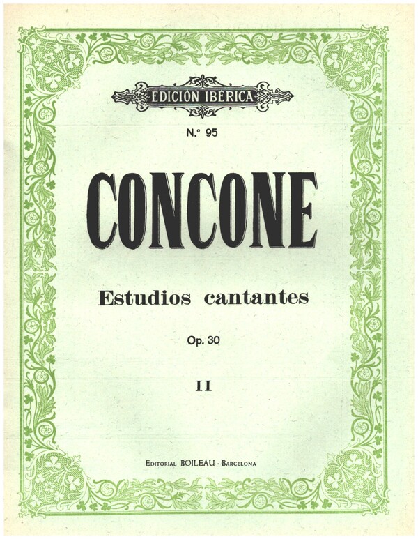 20 Estudios cantantes op.30