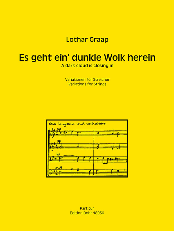 Variationen über Es geht ein' dunkle Wolk herein