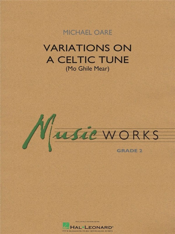 Michael Oare, Variations on a Celtic Tune (Mo Ghile Mear)