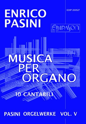 Pasini, Enrico , Musica per Organo Vol. 5
