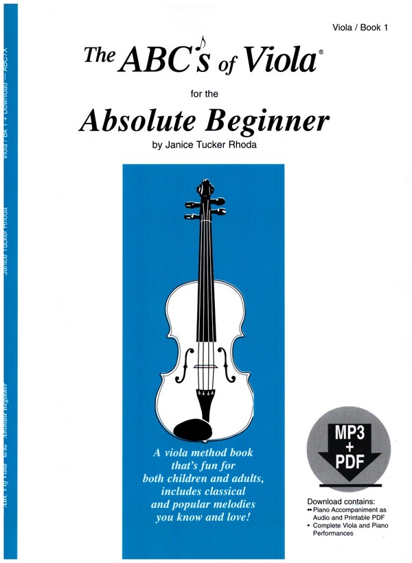 The ABC's of viola vol.1 (+Download)