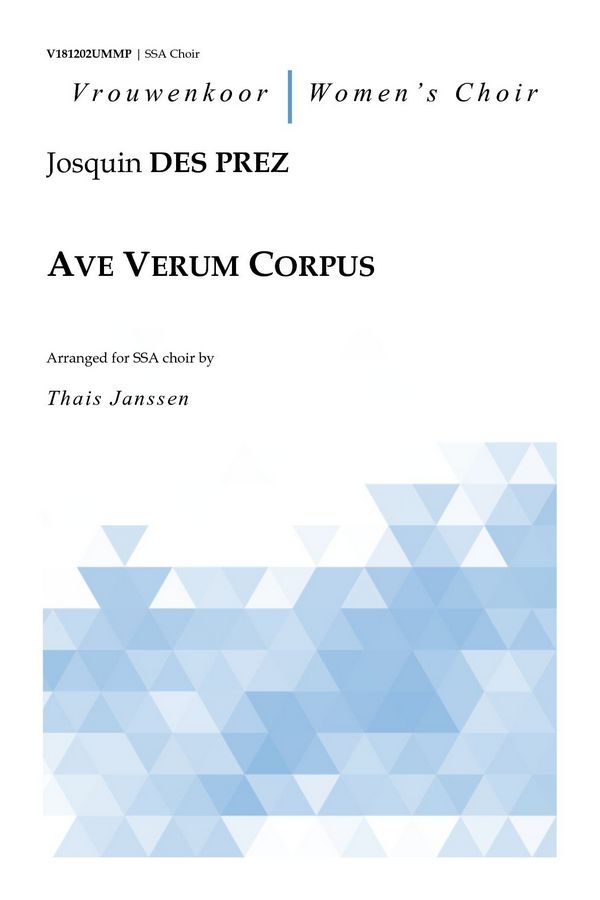 des Prez, Josquin, Ave Verum Corpus