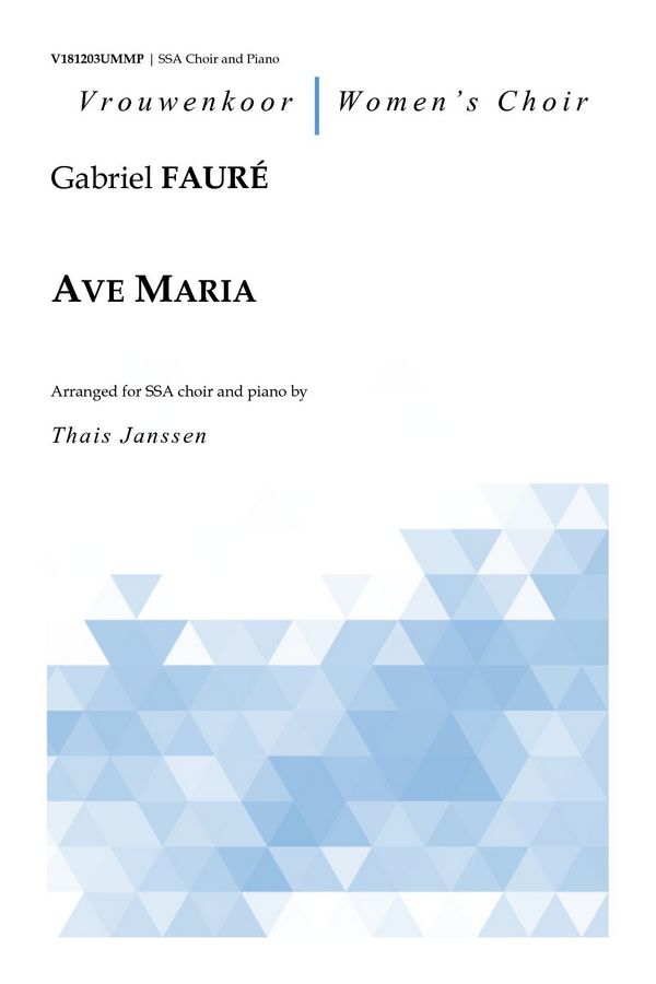 Faure, Gabriel, Ave Maria