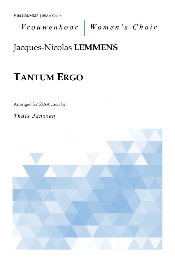 Lemmens, Jacques-Nicolas, Tantum Ergo