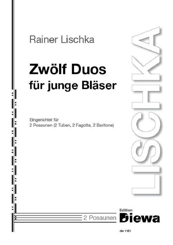 12 Duos  für junge Bläser