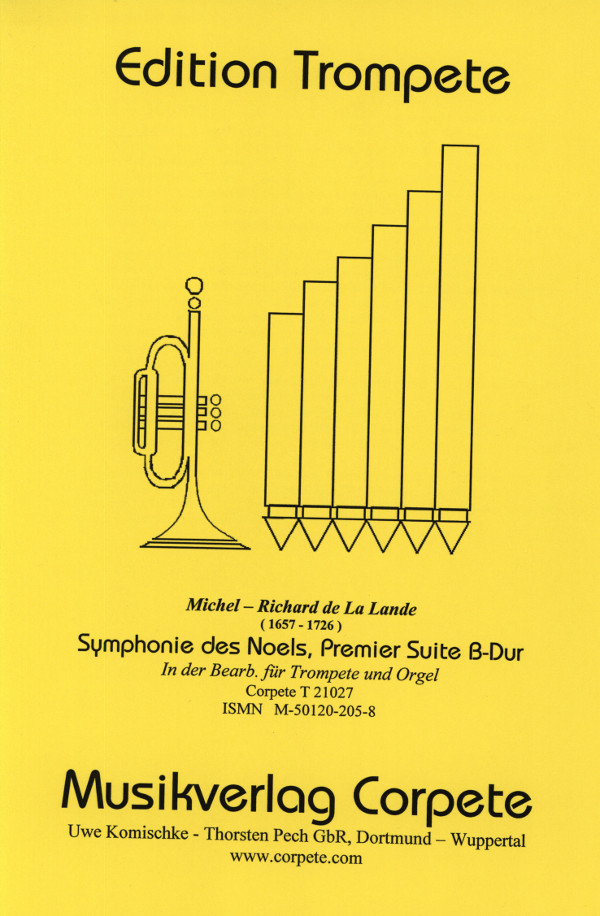 Symphonie des Noels, Premier Suite D-Dur (transponiert nach B-Dur)