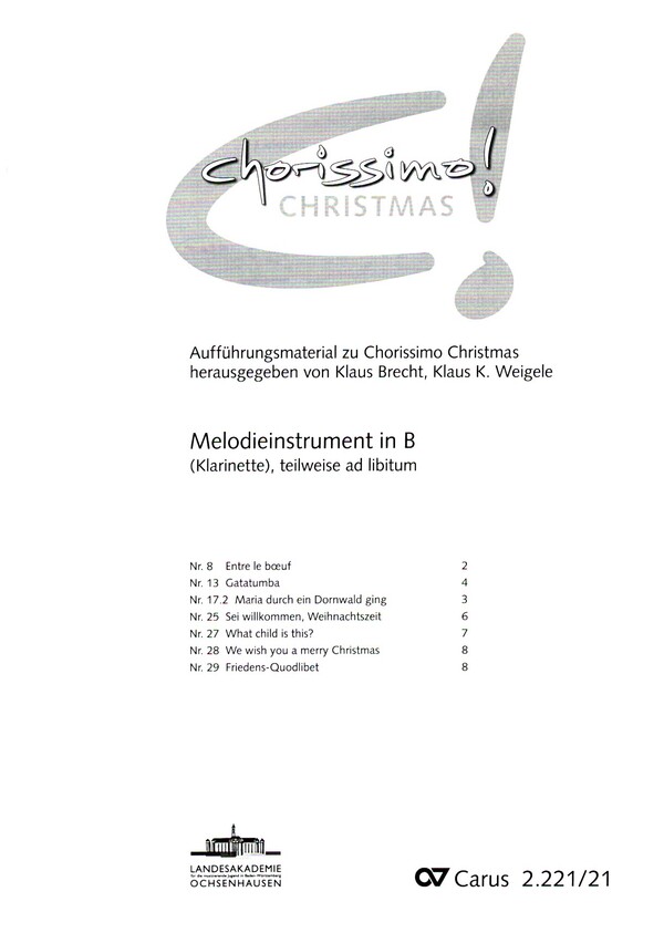 Chorissimo! Christmas