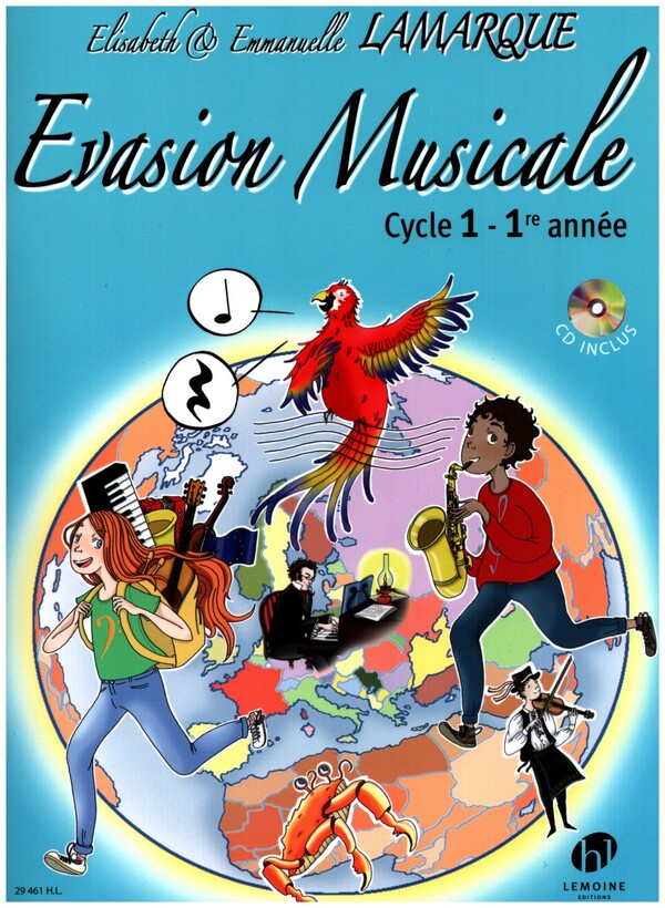 Evasion musicale Cycle 1 (1re année) (+CD)