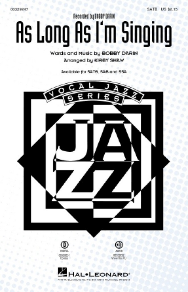 Bobby Darin, As Long As I'm Singing