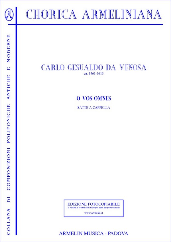 Gesualdo, Carlo, principe di Venosa