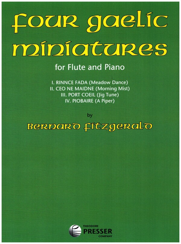 4 Gaelic Miniatures