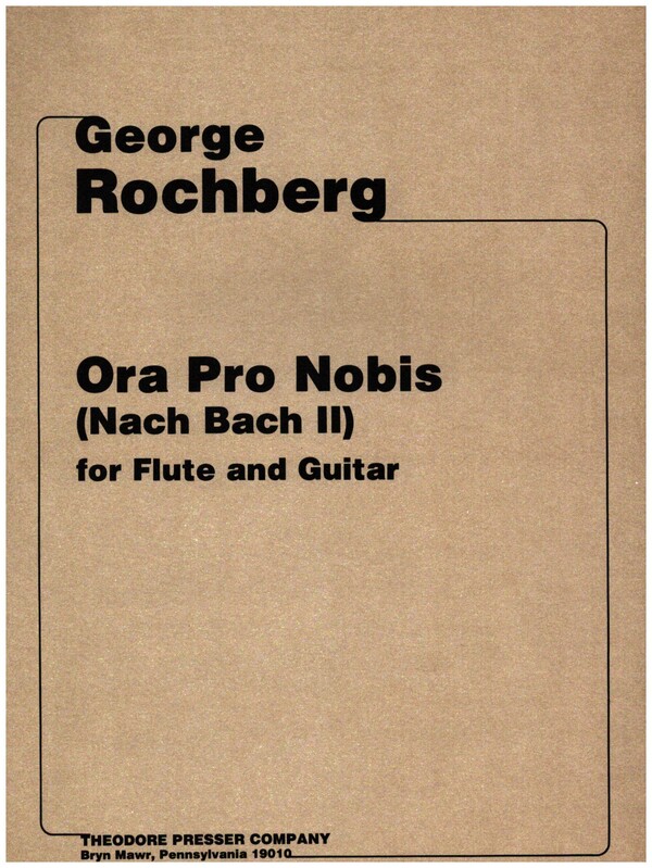Ora Pro Nobis (Nach Bach II)
