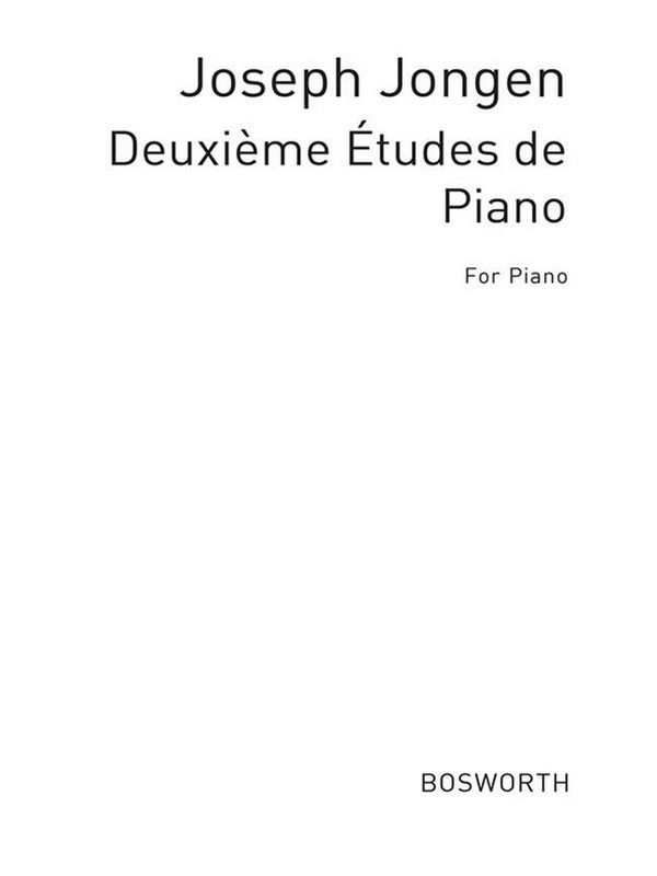 Deuxième Etudes de Piano