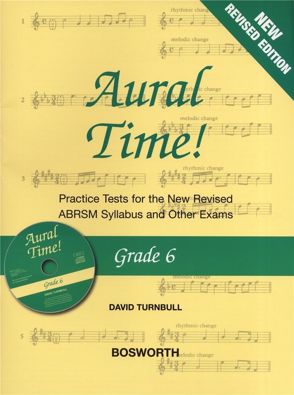 David Turnbull: Aural Time! - Grade 6 Book/CD (ABRSM Syllabus From 201