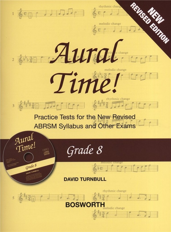 David Turnbull: Aural Time! - Grade 8 Book/CD (ABRSM Syllabus From 201