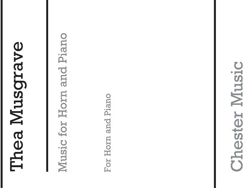 Music for horn and piano