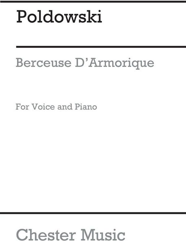 Berceuse d'armorique