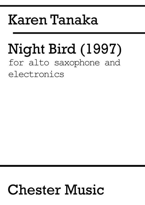 Night Bird  (+CD, 1997)