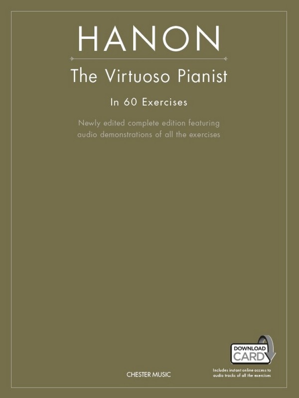 The Virtuoso Pianist In 60 Exercises (+download card)