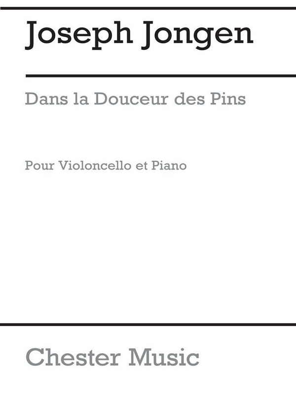 Dans La Douceur Des Pins