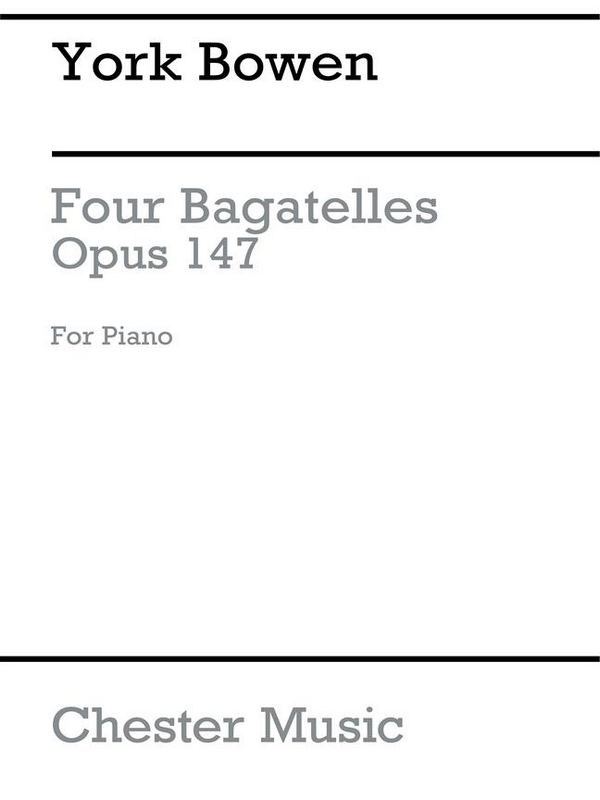4 Bagatelles op. 147