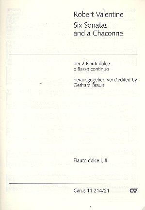 6 Sonatas and a Chaconne