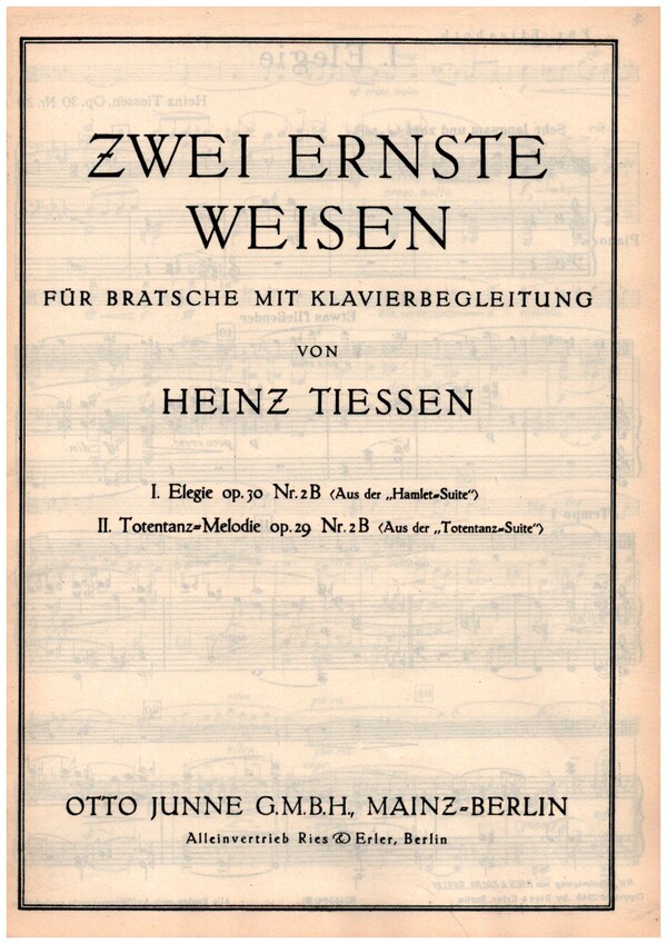 Zwei ernste Weisen