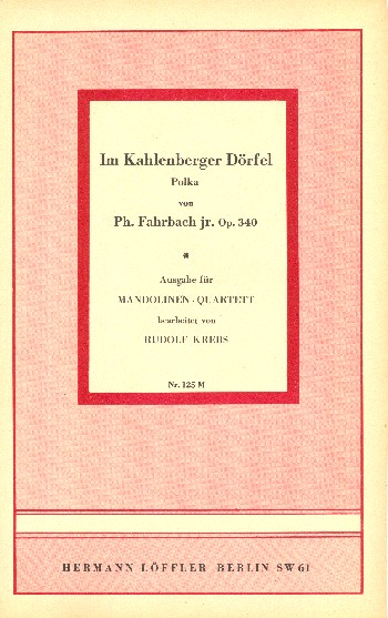 Im Kahlenberger Dörfel op.340