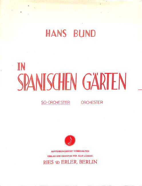 In spanischen Gärten