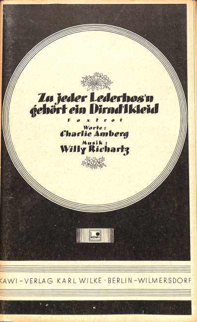 Zu jeder Lederhos'n